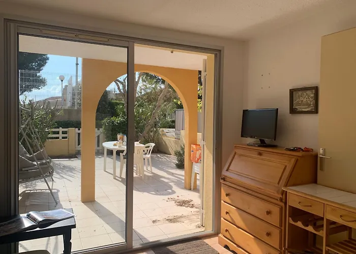 Location T2 : Piscine, Parking, Clim, Proche - Idéal Famille - Fr-1-796-1 Appartamento Gruissan